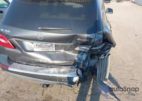 2013 Mercedes-Benz Ml 350 4Matic из США, поврежденный, VIN 4JGDA5HB1DA176231